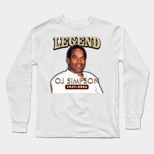 oj simpson (34) art Drawing Long Sleeve T-Shirt